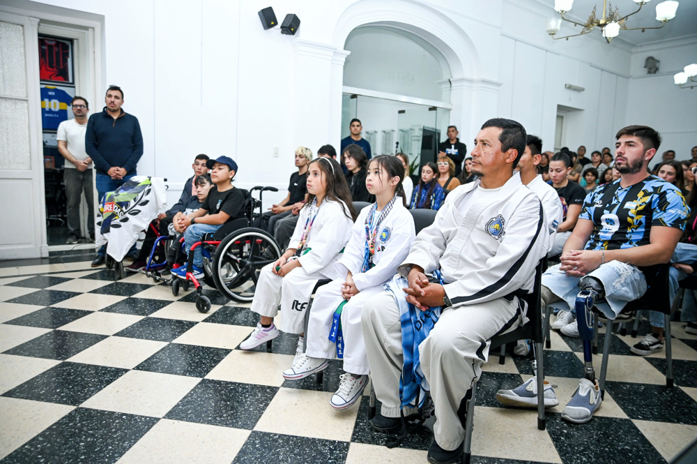 DEPORTE | Realizaron una entrega de reconocimientos a deportistas sanvicentinos. 1 RECONOCIMIENTOS