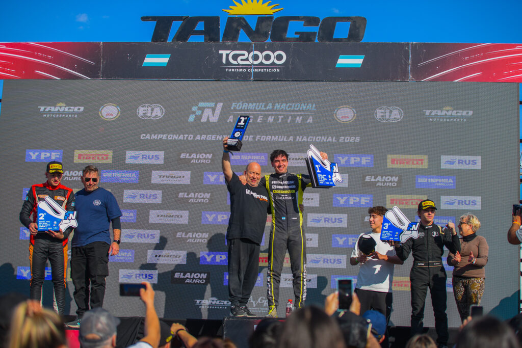 FÓRMULA NACIONAL | Julián Ramos volvió a ganar y sigue en la cima de la tabla 1 RAMOS