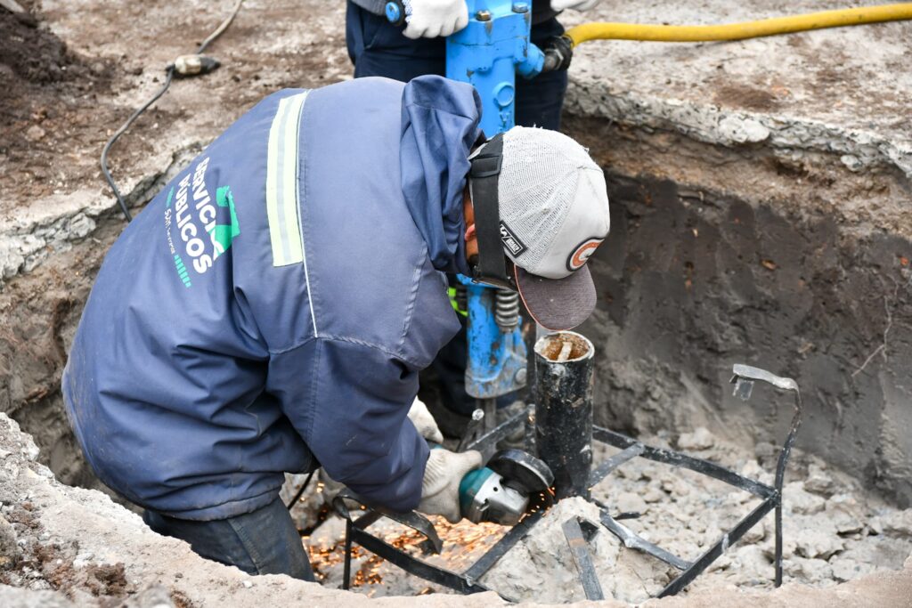 SERVICIOS | En varios frentes, San Vicente avanza con obras y mejoras en los barrios 7