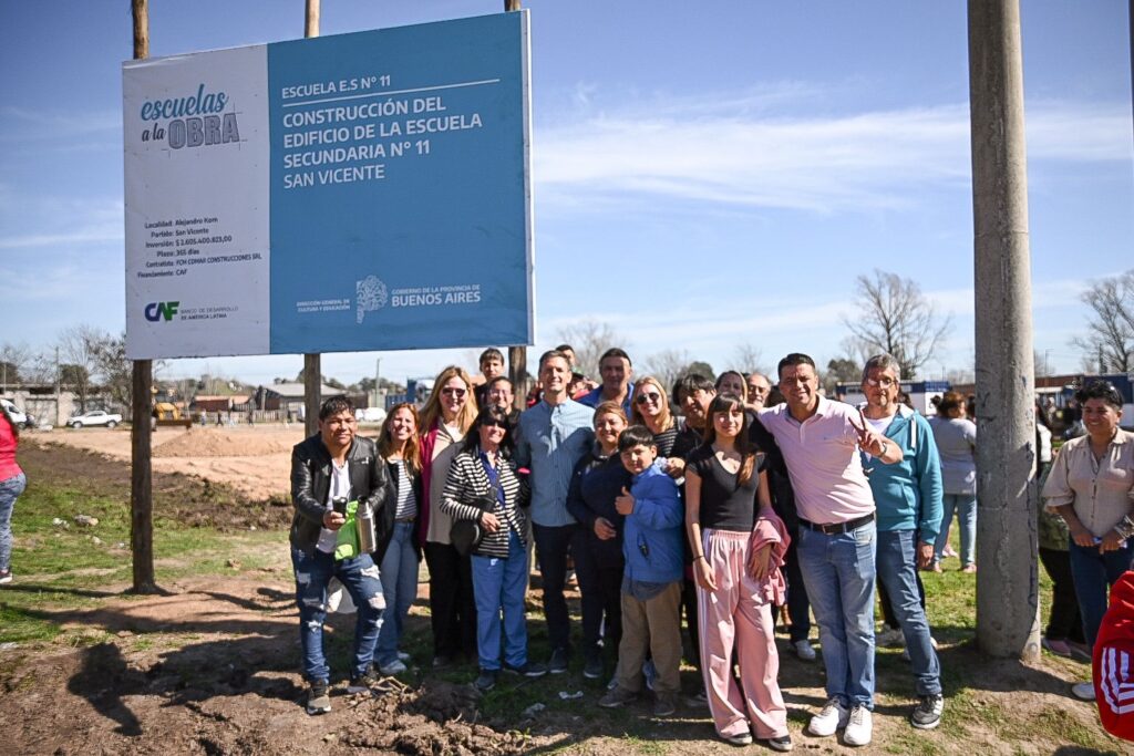 REACTIVACIÓN DE OBRAS | San Vicente va por más escuelas en el distrito. 3