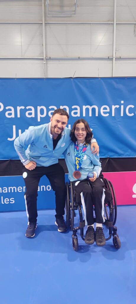 TENIS DE MESA | Deportista sanvicentina logró dos bronces en los Parapanamericanos - Chile 2025 3