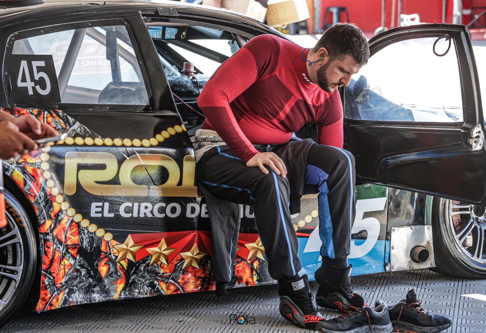 COCINA, PINTA Y CORRE | El popular Yeti de Bruta Cocina debutó en el TC Junior