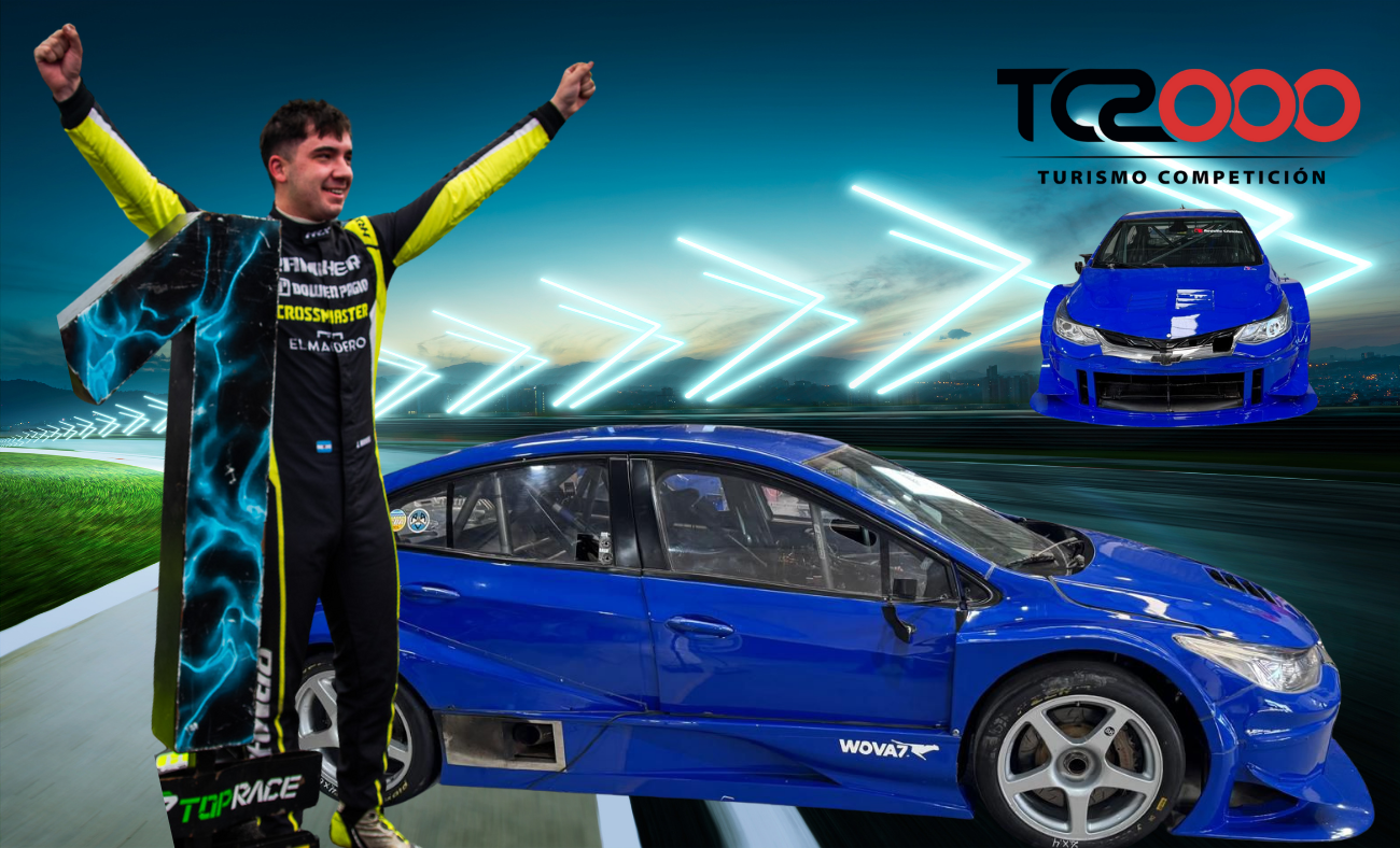 PEGÓ EL SALTO | Julián Ramos debuta en el TC 2000