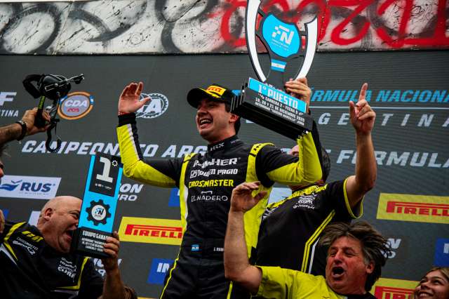 OTRA COPA PARA SAN VICENTE | Julián Ramos es el nuevo campeón de la Fórmula Nacional Argentina 3