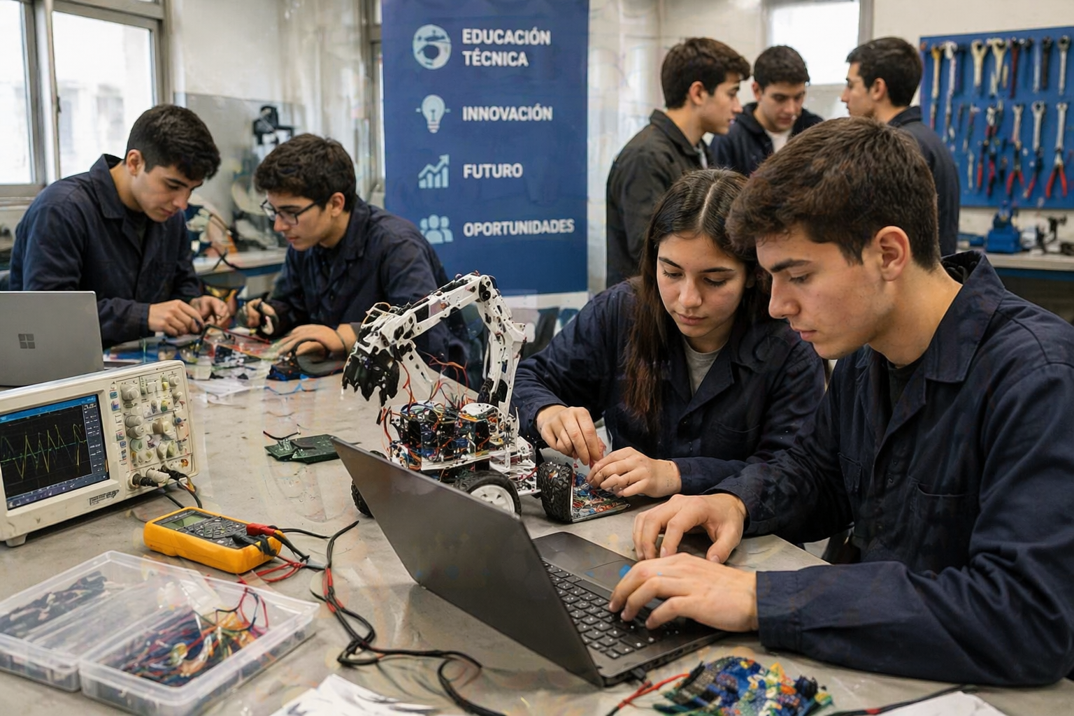 TECNOLOGÍA Y FUTURO | San Vicente apuesta a la educación técnica como motor de desarrollo juvenil