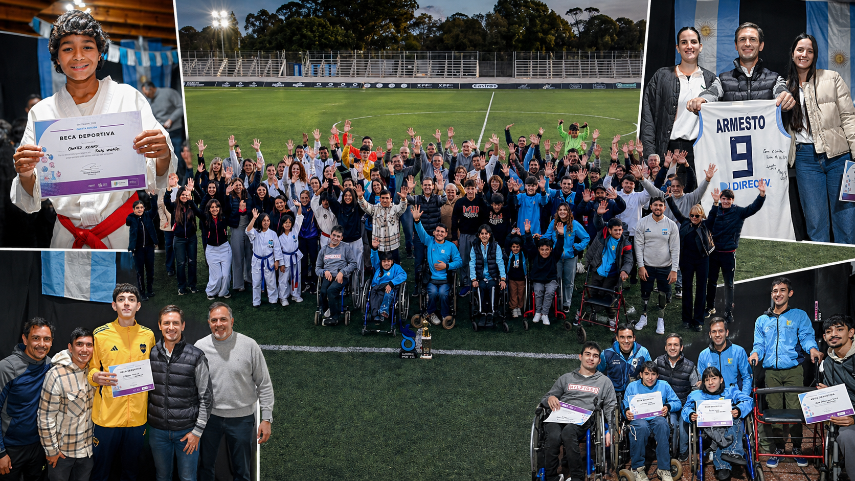BECAS AL ESFUERZO | San Vicente reconoció a sus deportistas destacados y reafirmó al deporte como política pública