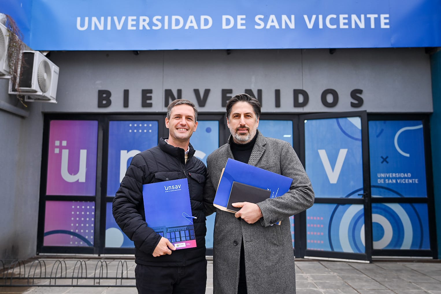 Mantegazza y el Diputado Nacional Nicolás Trotta avanzaron con el Proyecto de la Universidad Nacional de San Vicente
