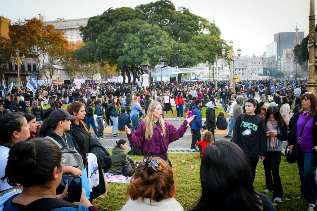 San Vicente participó del acto por el 11 aniversario de Ni Una Menos