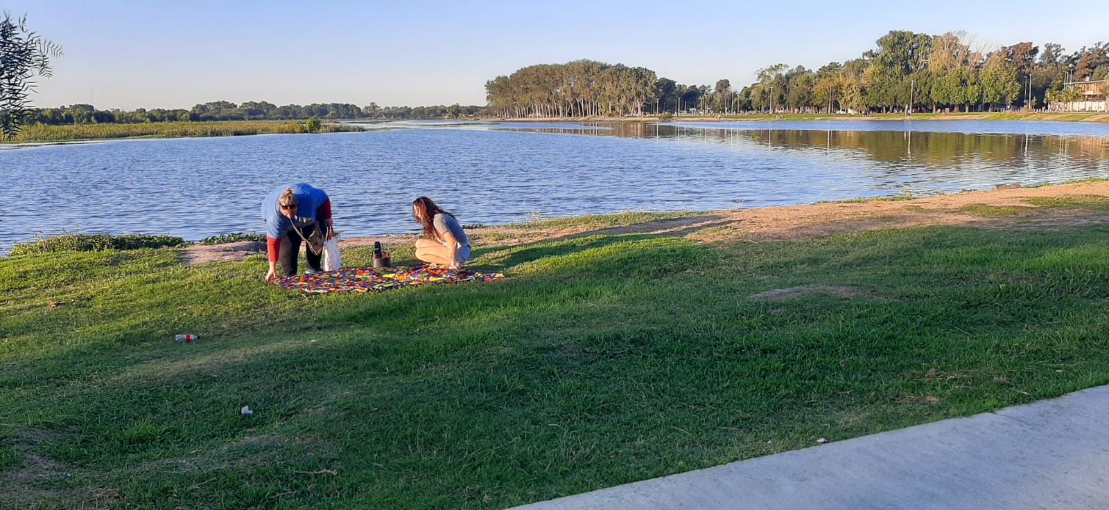 Limpieza de la Laguna de San Vicente