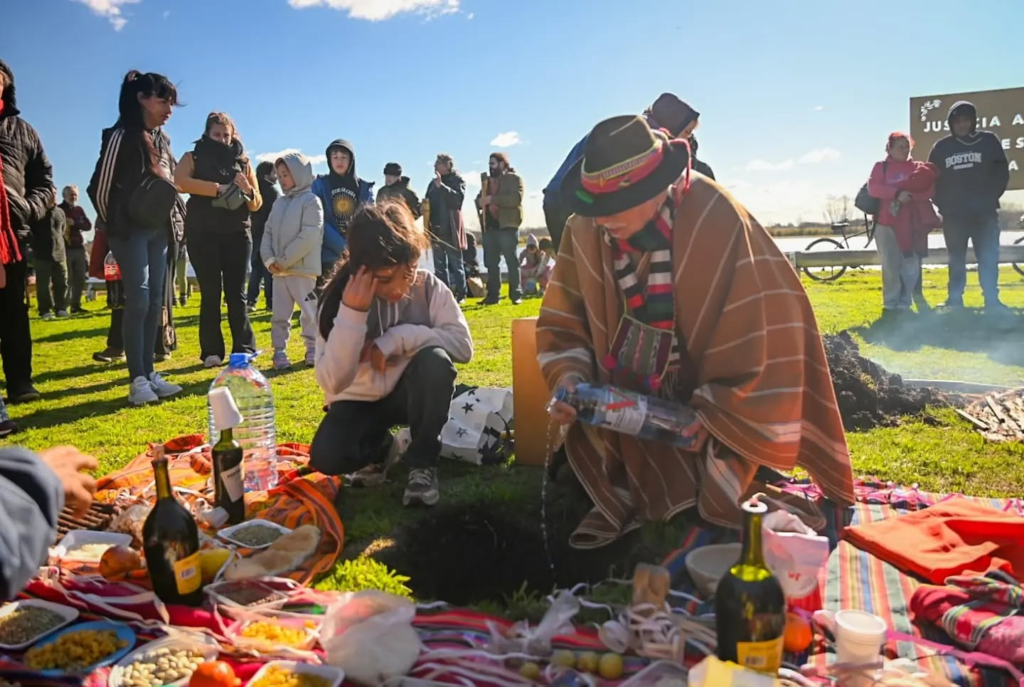 Homenaje y agradecimiento a la Pachamama